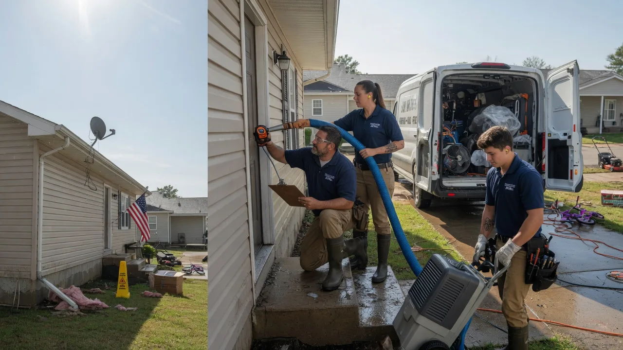 Ceiling Water Damage Restoration in Blanket, TX near me