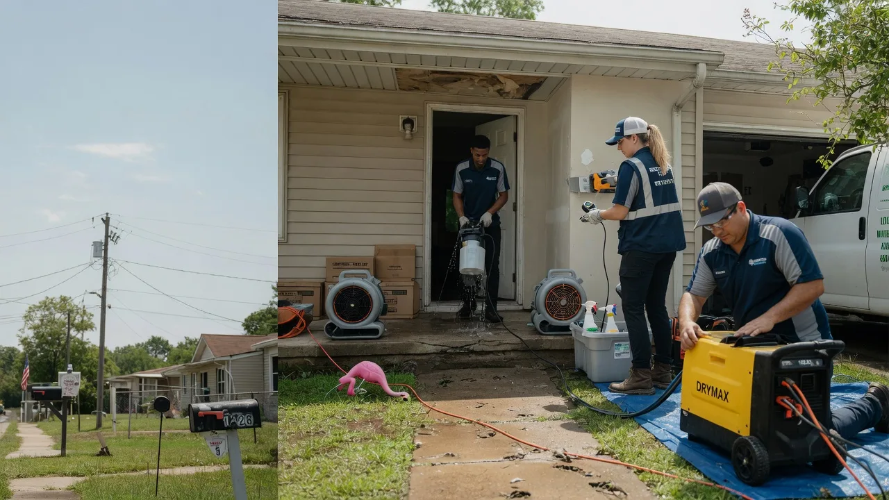 Storm Damage Water Removal in Blanket, TX near me